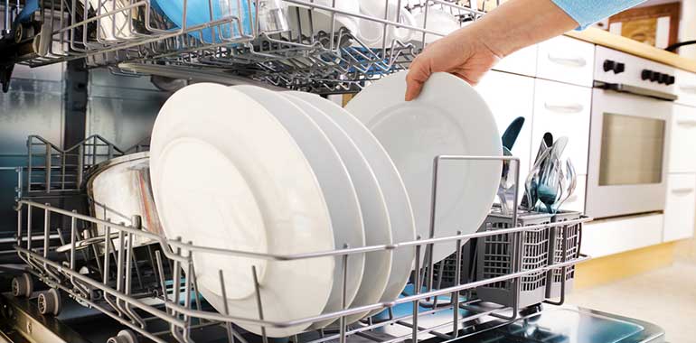 dishwasher drain and water line repair